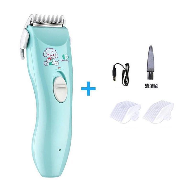 Baby Hair Trimmer Electric Hair USB Baby Shaver Remover Cutting Hair Cutting Kid Children Noise Low Rechargeable Cu Y8F3: Default Title