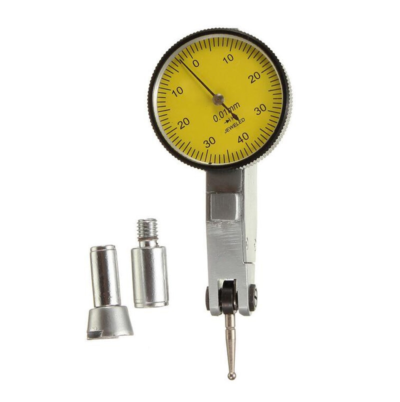 0-0.8mm czujnik zegarowy wskaźnik testu 0.01mm wskaźnik wybierania czujnik zegarowy wskaźnik precyzyjne metryczny z szynami jaskółczy ogon