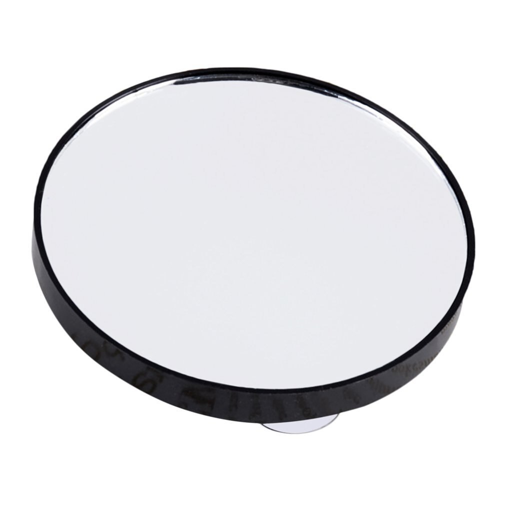 Portable Vanity Mini Pocket Round Makeup Magnifying Mirror With Two Suction Cups Compact Cosmetic Mirror Tool 5X 10X 15X
