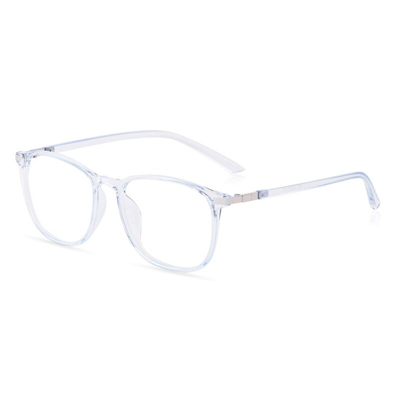 Gafas graduadas para mujer, lentes ópticas transparentes, montura completa, delgada, ultraligera, Flexible