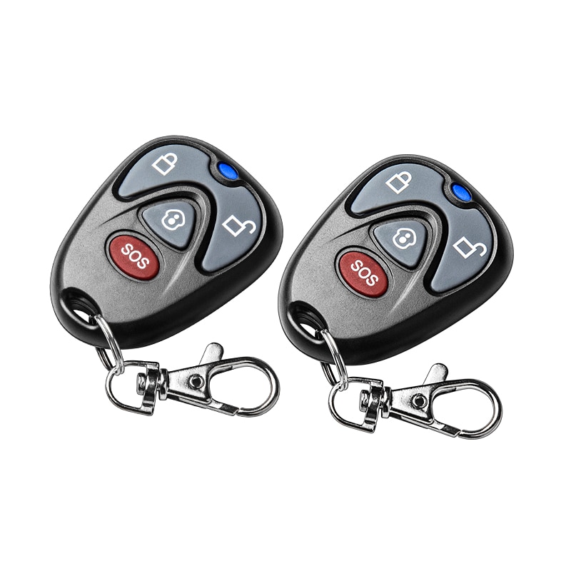 433Mhz keychain Remote Control Key Fob keychain for GS90B 90E wifi gsm alarm system