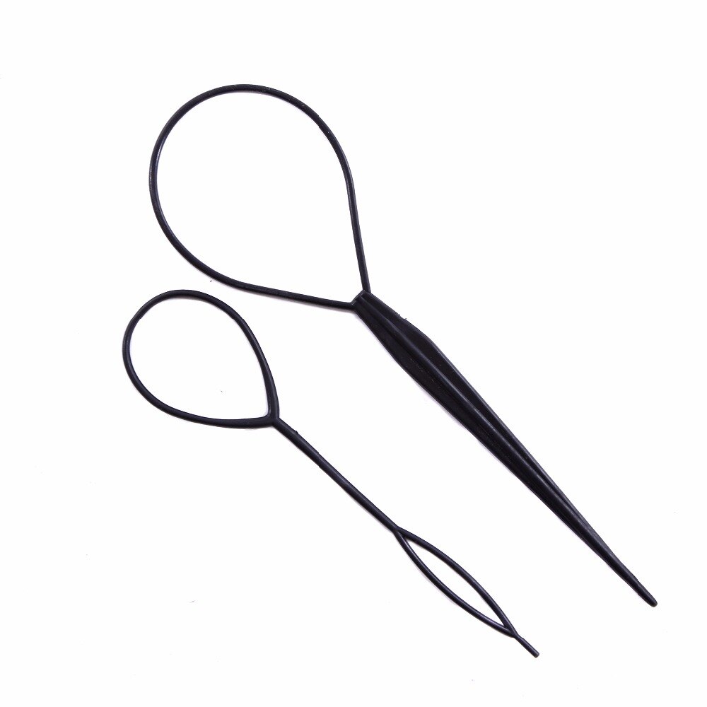 4 stk / sæt magisk hår fletning twist curler styling sæt hårnål holder hår fletninger trække hår nål hestehale diy værktøj