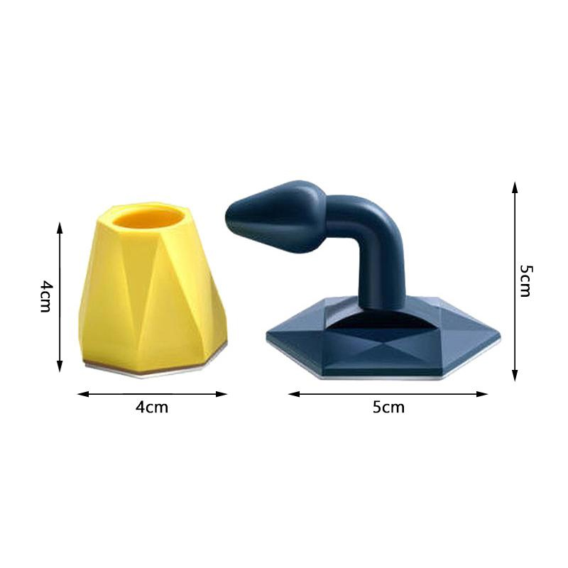 Silent non-porous silicone door stop touch bathroom wall door plug anti-collision door frame gear door blocking door stop