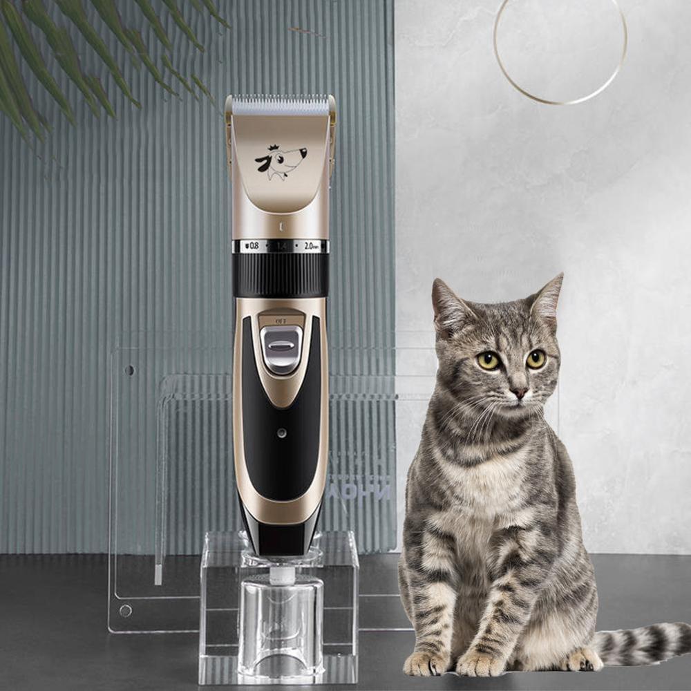 Dog Clipper Rechargeable Dog Trimmer Pet Beauty Tool Set Comb Scissors Pet Grooming Tool #CW