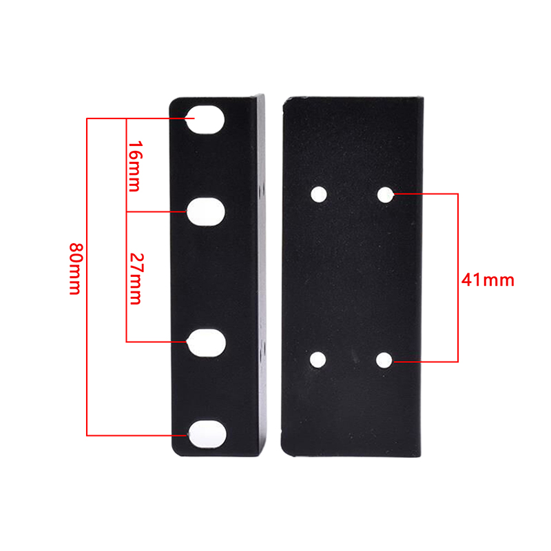Kit de soporte de montaje en Rack de Metal para Hikvision 1U/1.5U/2U NVR, grabador de vídeo de red, cámara de instalación: Beige