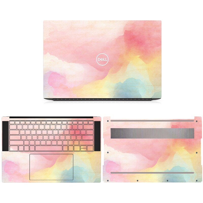 Laptop Skin Stickers for DELL XPS 15 9500 15.6'' Colorful Decal Vinyl Stickers for DELL XPS 15-9500 Cover: C4