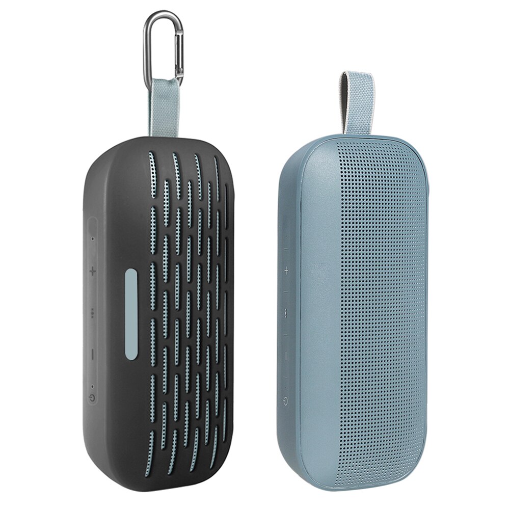 Portable carrying case pouch storage case silica gel protective cover shell for bose soundlink flex bluetooth-compatible speakers