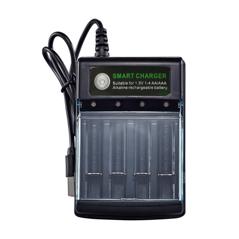 DX62 4 Slot 1.5V chargeur batterie alcaline réparation intelligente recyclage batterie: Default Title