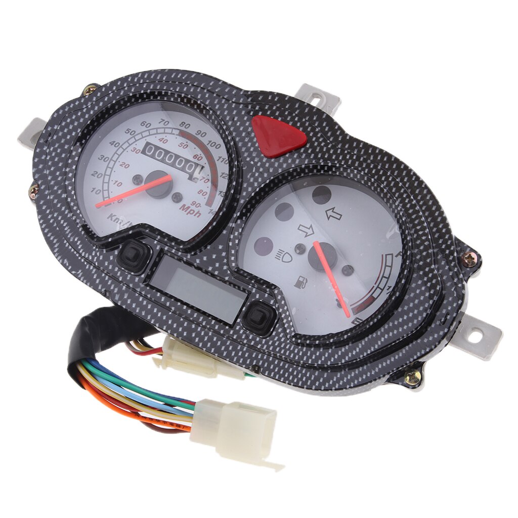 Universal MPH Speedometer Gas Gauge Dash Mount Assembly for CPI POPCORN
