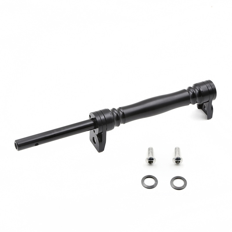 Easy Wheel Telescopic Extension Rod for Brompton Folding Bicycle Extendable Easy Wheel Bracket Black: Default Title