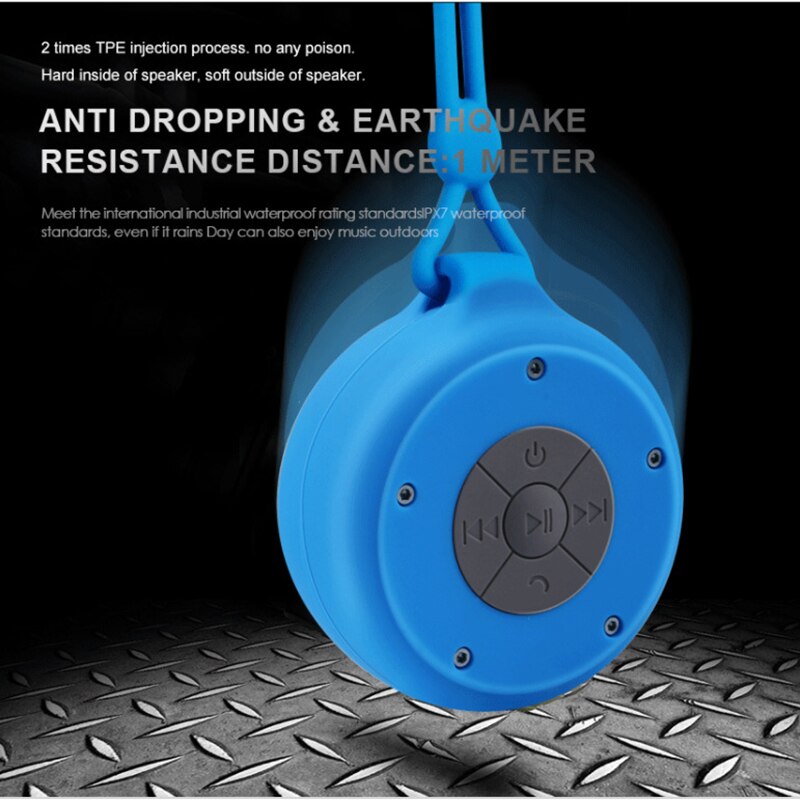 MINI haut-parleur Bluetooth B12, sans fil, étanche, Portable, caisson de basses, pour extérieur, salle de bain, lecteur HIFI étanche