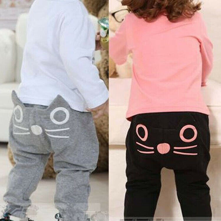 Peuter baby kinderen baby jongen meisje lange broek broek leggings onderkant 0-2y