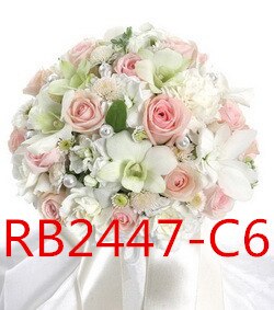 Accessoires de mariée de mariage tenant des fleurs 3303 RB2447