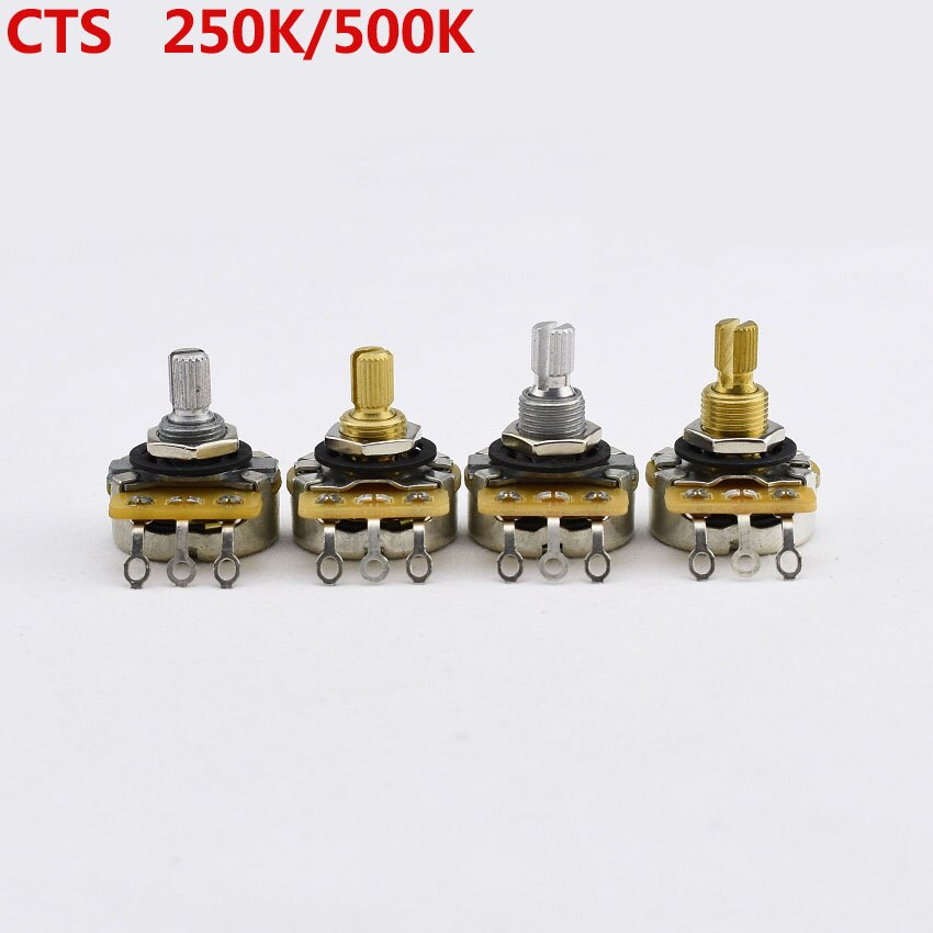 1 Piece Original Genuine 250K/500K CTS Potentiometer(POT) For Electric Guitar (Bass)