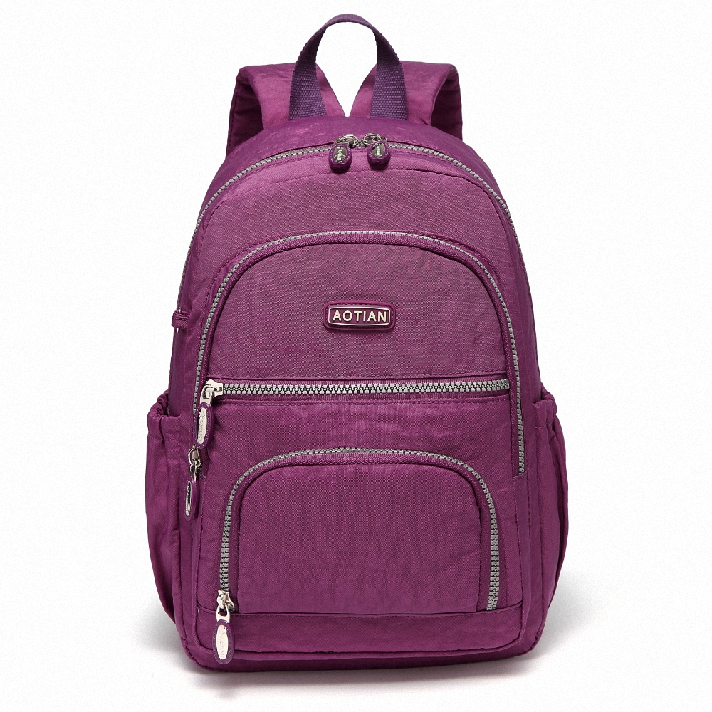 Sac de randonnée imperméable Durable de voyage de sac à dos léger de petit sac à dos de femmes pour des femmes et des filles: Purple