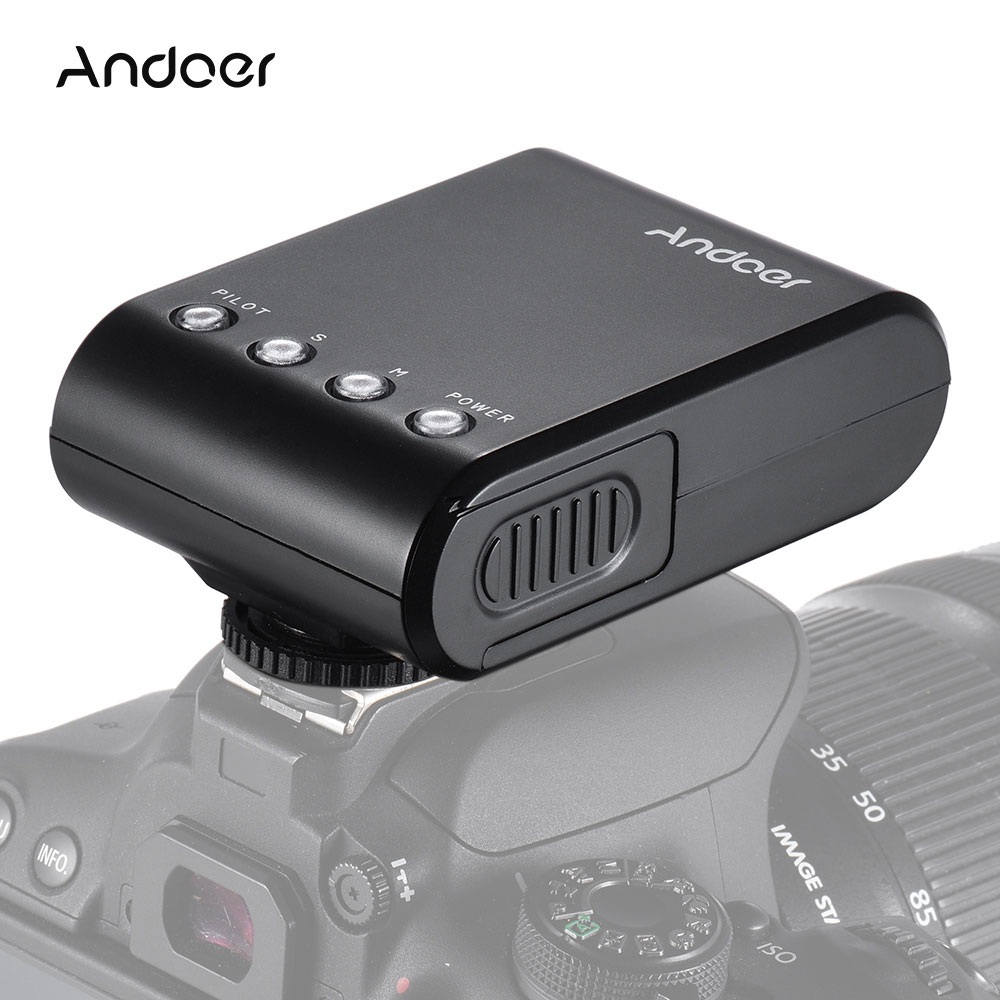 Andoer WS-25 Professionele Draagbare Mini Digitale Slave Flash Speedlite Op-Camera Flash voor Canon Nikon Pentax Sony a7 Camera