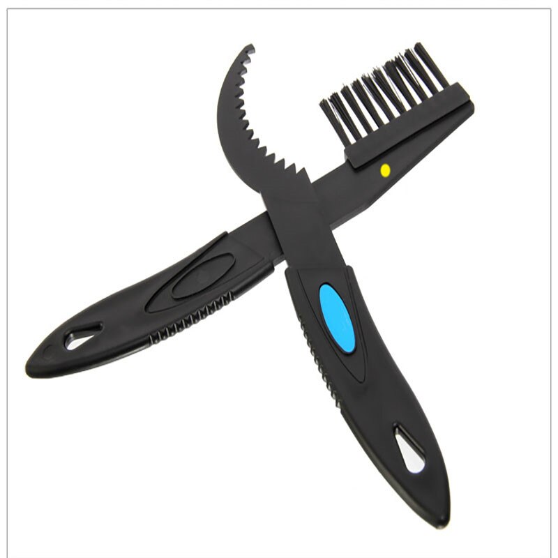 Portable Mountain Bike Chain Cleaner Chain Washer Tool Bicycle Chain Scrubber Lubricating Oil Flywheel Outdoor Clean Brush: Clean Hairbrush