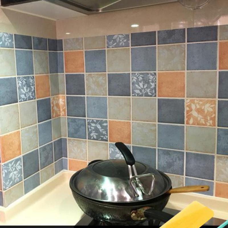 Kitchen Mirror Decal Adhesive Wall Paper Borders Wallpaper Border Kids 3d Papel Decorativo Adhesivo Para Cocina Sticker Wall: 1