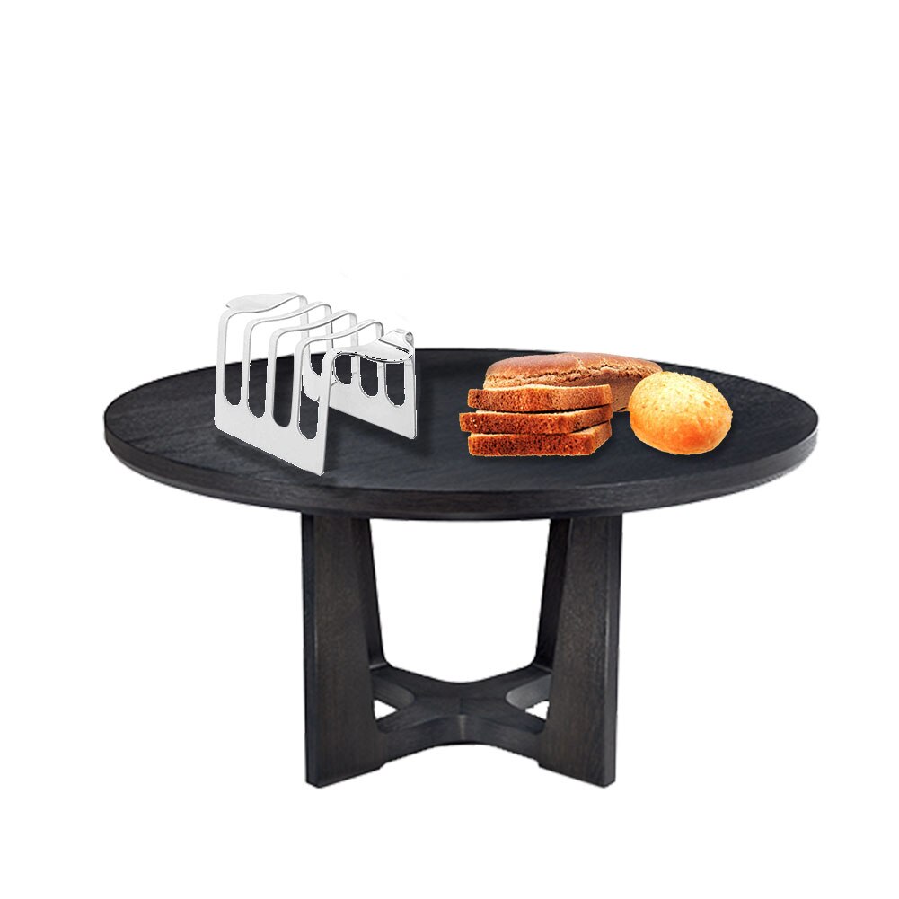 Toast Houder Keuken Hotel 4 Plakjes Brood Rack Thuis Voor Bakken Kleine Restaurant Gebak Eettafel Rvs Duurzaam Schoon