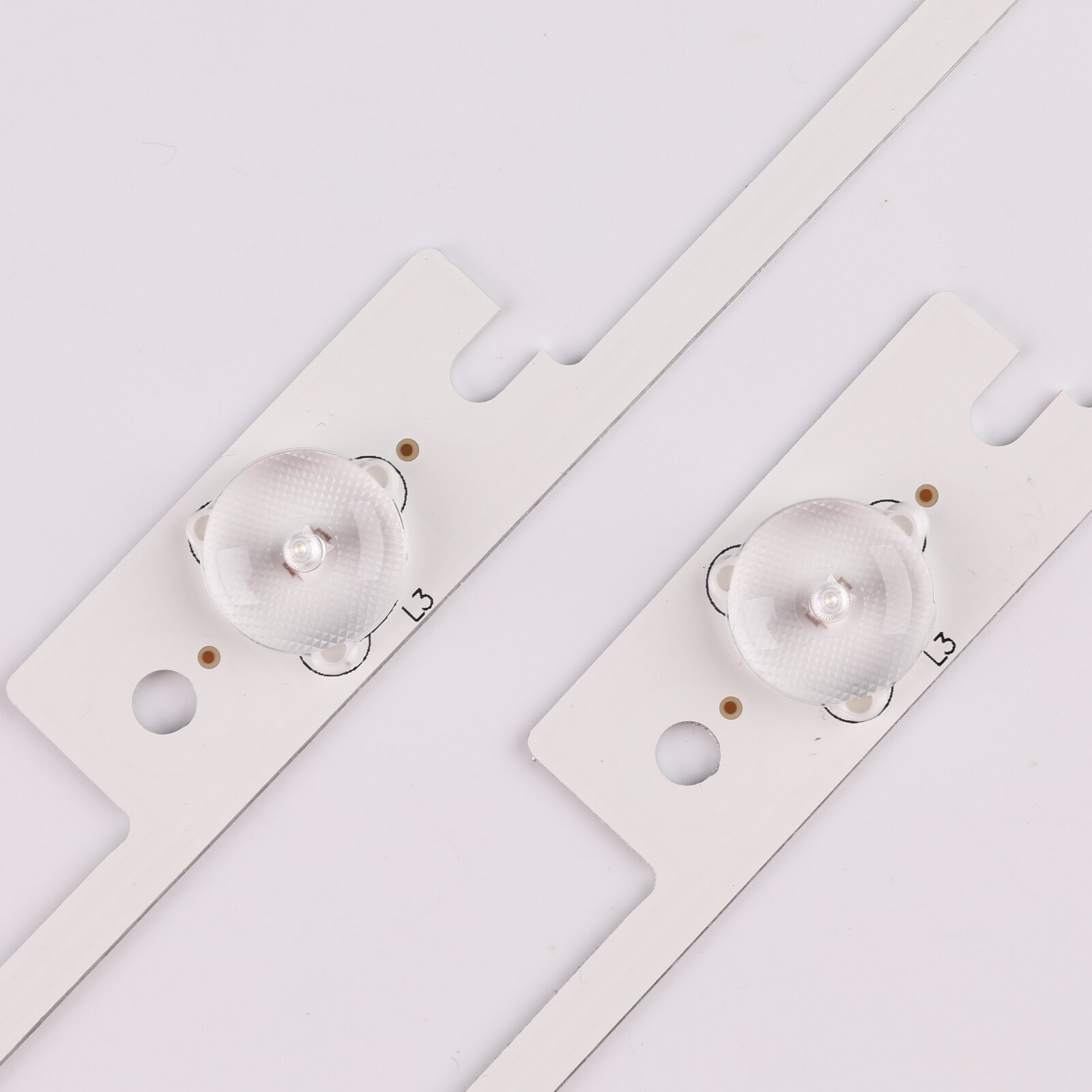 100 Stuks/partij Led Backlight Strip Voor Toshiba 40L2400 40L540040 40L2400U L2400U DL3944 DL4045 Licht Bars 327Mm 4Leds (1 Led 6V)