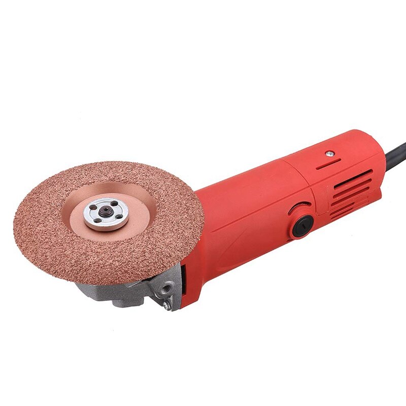 125mm Diameter 22mm Bore Wood Carving Disc Angle Grinder Disc Tungsten Carbide Shaping Dish Wood Shaping Disc(30 Grit)