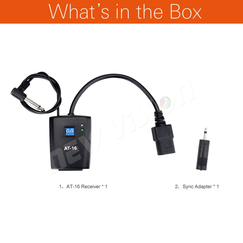 Godox AT-16 16 Channels Wireless Studio Flash Receiver (Receiver only)