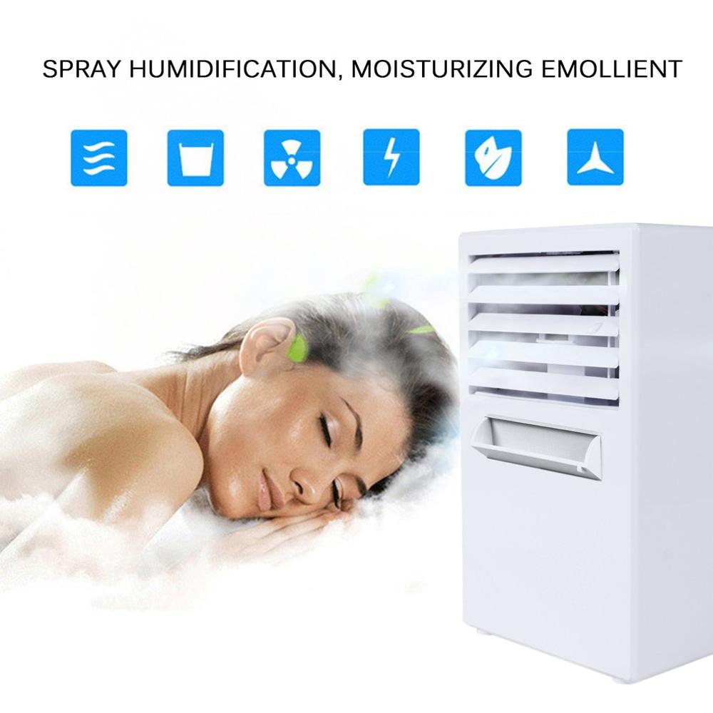 Portable Air Conditioner Air Cooler Mini Portable Air-conditioner For Room Home Office Desktop Usb Charging Air-Conditioning Fan