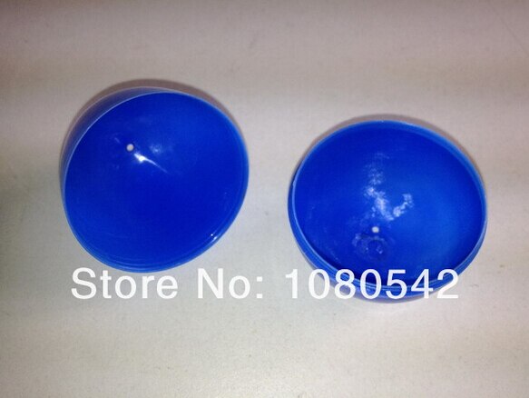 Effen kleur Plastic ei Paasei voor 6x4 cm 50 stks/partij