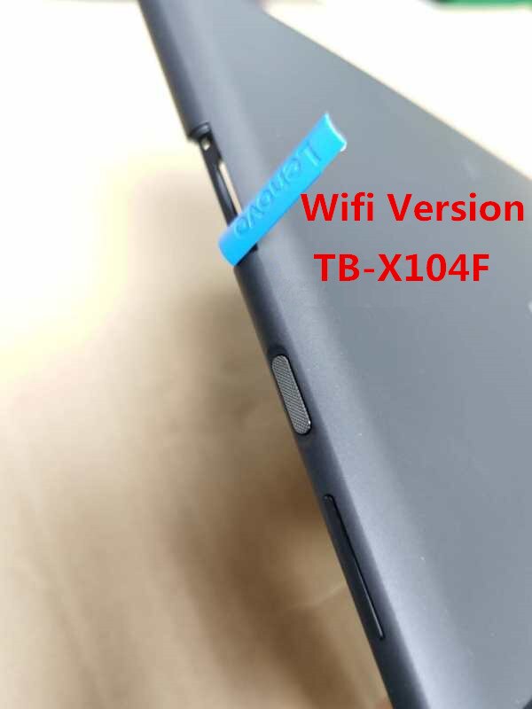 Original Gehäbenutzen Für Lenovo Tab E10 TB-X104N TB-X104F 10.1 "Batterie Abdeckung Reparatur Ersetzen Zurück Tür Hinten fallen + Logo