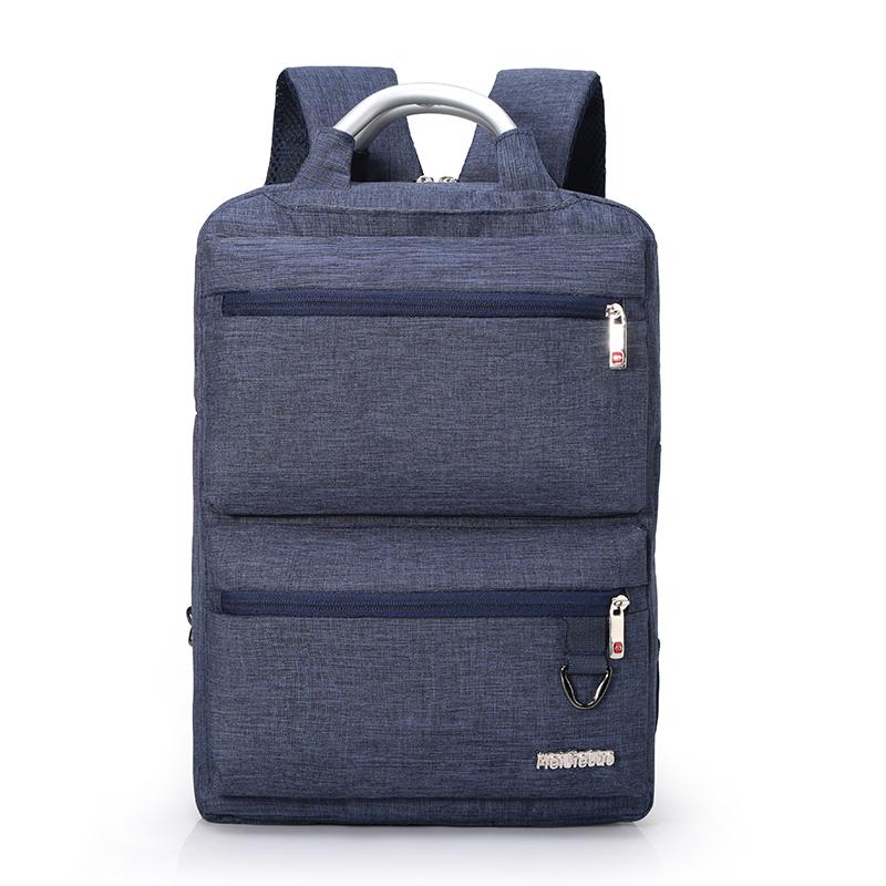 Backpack Men Backpack travel business backpack waterproof laptop Backbag Mochilas Male casual student backpack: Blue