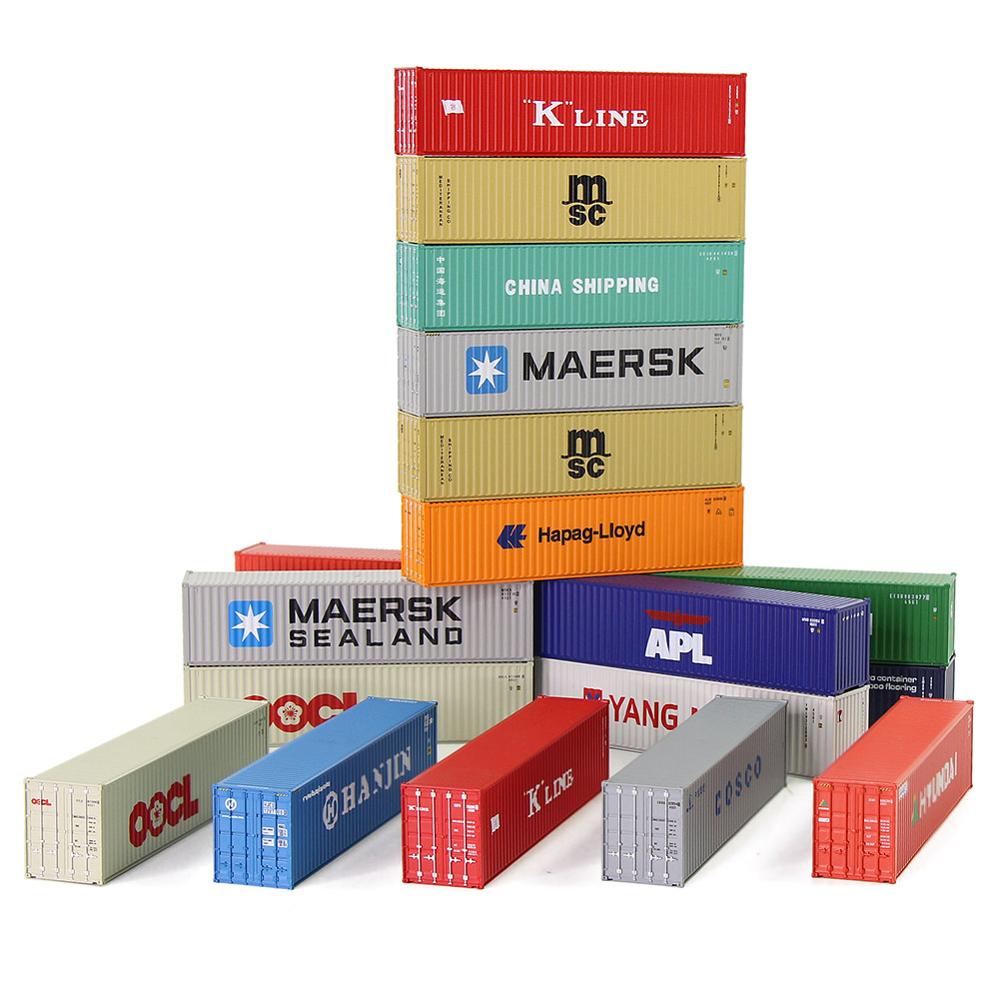 1pc 40ft Containers Container Freight Car N Scale Model Trains lot C15008 Railway Modeling