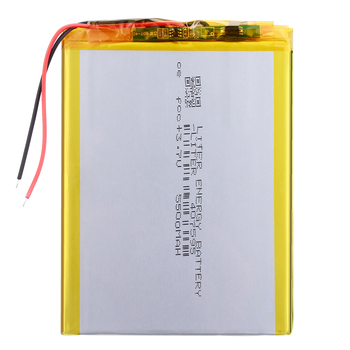407595 3,7 V 5500 mAh Li-Ionen-Tablet-PC-Akku für 7,8,9 Zoll Tablet-PC 3,7 V Polymer-Lithium-Ionen-Akku mit hoher: Gold