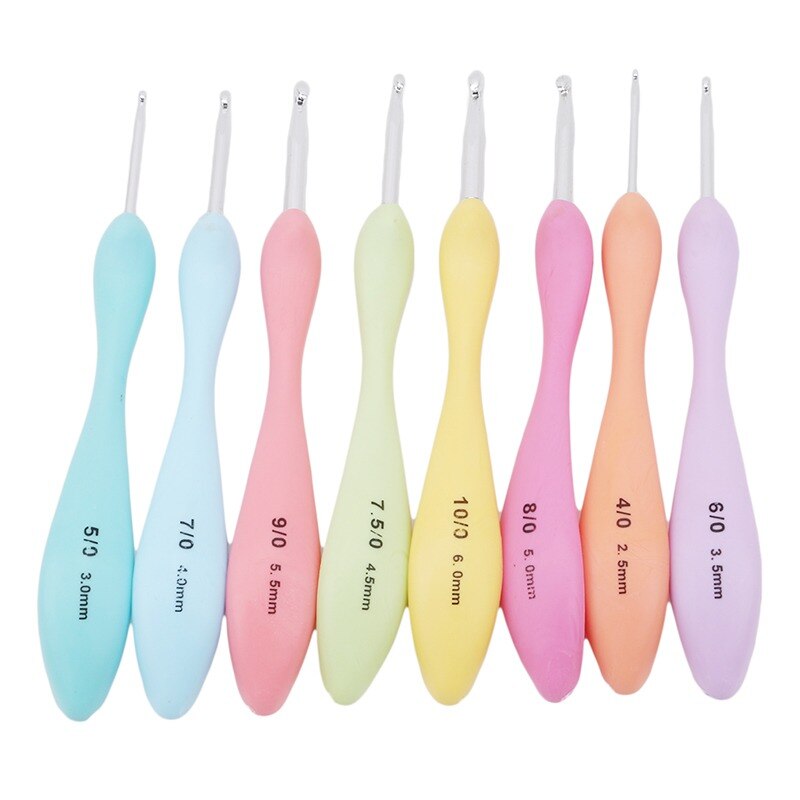 9Pcs/Set Hooks Needles Sewing Tools Sewing Needles Knitting Needles Weave Sewing Tools Crochet Hooks Knit Knitting Needles Kit