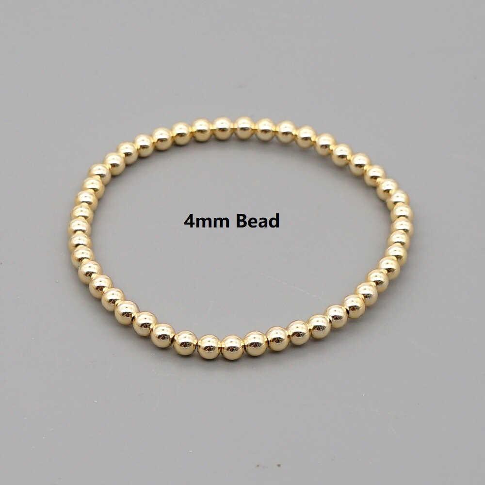 Go2 boho gouden armbanden, sieraden, japanse armbanden voor vrouwen, femme, fadeless sieraden: Qt -b200110e 4mm