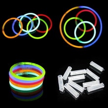 10 stks/set Grappig Glow Fluorescentie Light Sticks Armbanden Kettingen Neon voor Kinderen Lichtgevende LED Speelgoed Nachtlampje