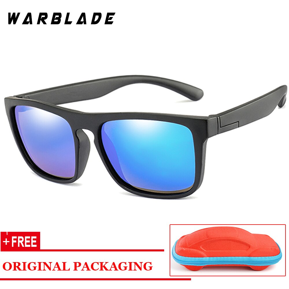 WBL Kinderen Kids Zonnebril Jongens Meisjes Gepolariseerde Zonnebril Baby Baby Siliconen Flexibele Veiligheid Frame Shades Eyewear UV400