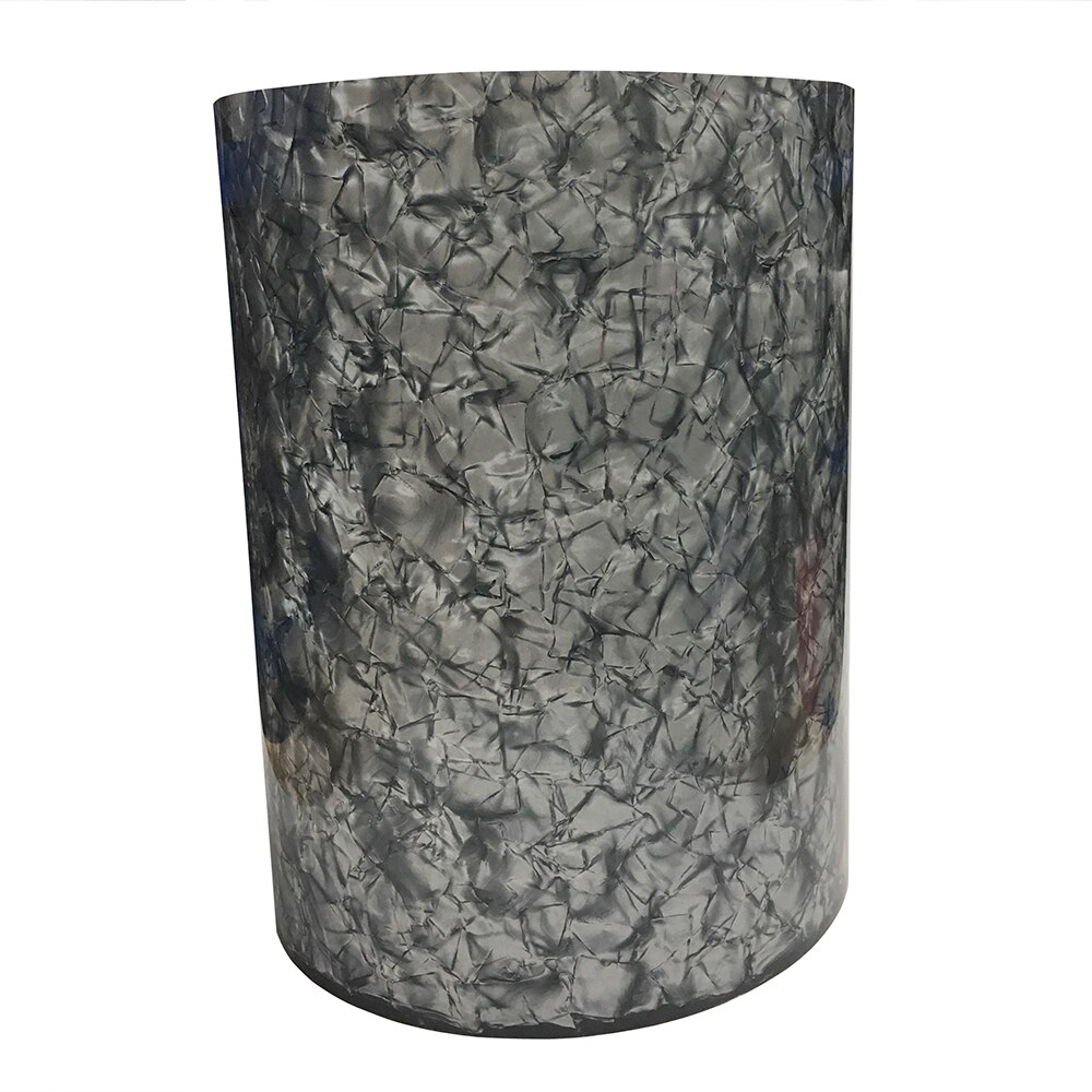 Drum Wrap 16" x 60" 0.50mm Grey Pearl Big Pattern Celluloid Sheet Musical Instrument Deco Sheet