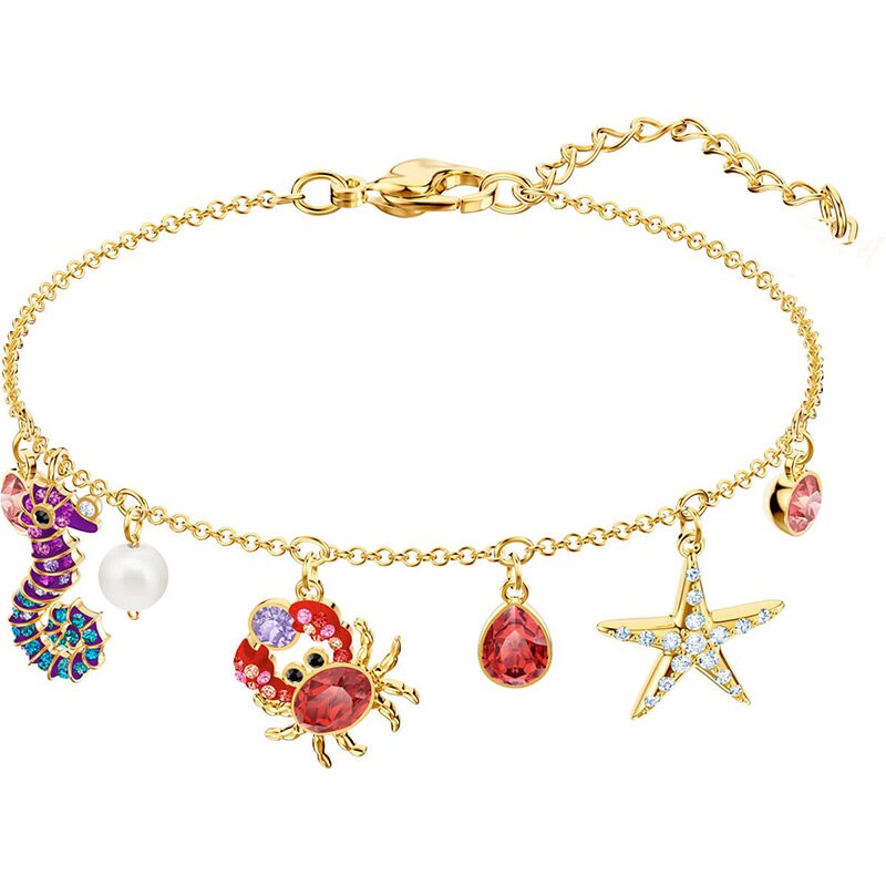 Swarovskis bracelet original1:1exquisite Animal Series Bracelet Crystal Little Seal Bracelet Girl Confession: 5457760