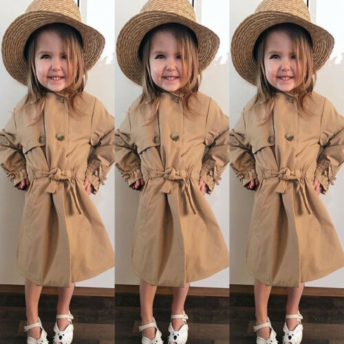 Peuter baby kind meisjes trenchcoat kleding lente herfst jas windjack bovenkleding kleding