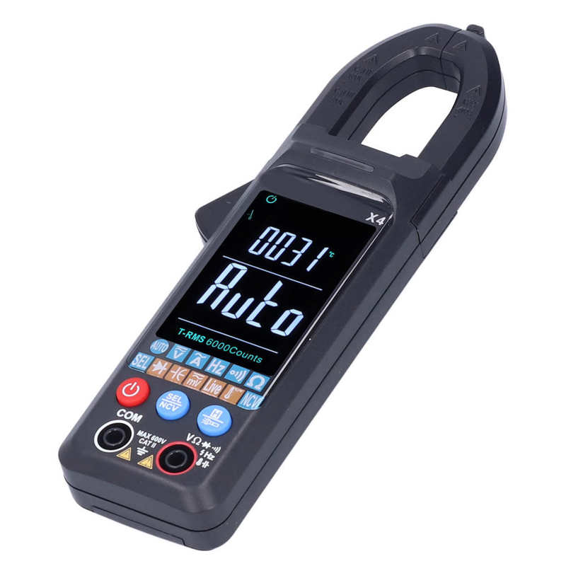 Clamp Multimeter Automatic Clamp Meter Full Function for Home for Outdoor