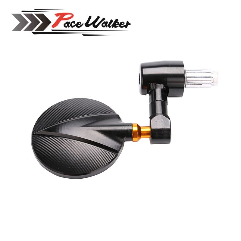 PACEWALKER neue Spy R80 Bar End motorrad hinten seite Spiegel für honda yamaha kawasaki