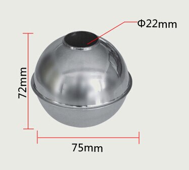 75*72*22mm Magnetic Stainless Steel Float Ball for Water Level Float Switch