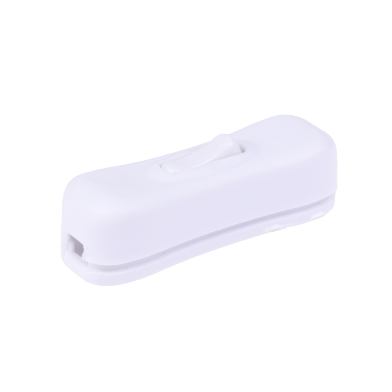 Neues Aktualisierung Nachttisch lampen schalter AC 110V-250V Inline-Ein/Aus-Tisch Schreibtisch Licht Kabel Kabel Wipp schalter: Beige