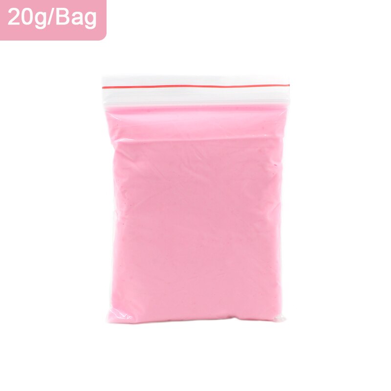 Bambini Giocattoli Melma Soffice Schiuma Argilla 15 Colori Pendenti E Ciondoli Slime Sfera Kit Molle Del Polimero di Argilla FAI DA TE Antistress Giocattoli per I Bambini: Pink Slime