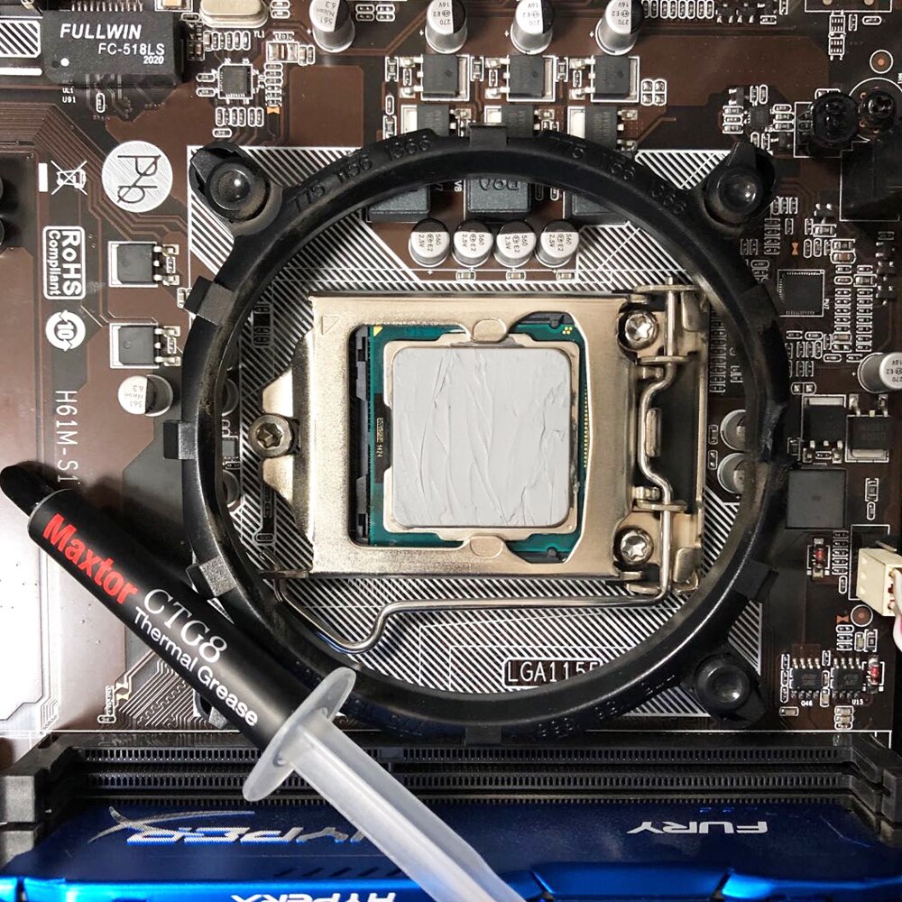 Maxtor 12.8 W /M-k CTG8 CPU/GPU Cmputer Radiator AMD Intel Processor Silicone Grease Thermal Paste 1g/2g/4g/8g/10g/20g