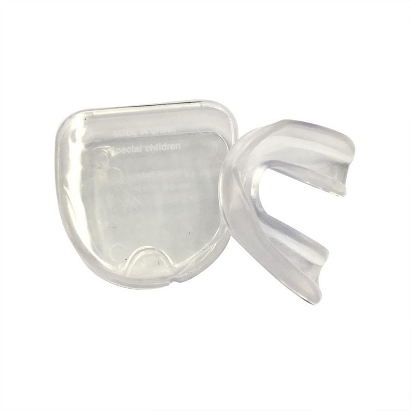 1 Set Gebitsbeschermer Mouth Guard Tanden Te Beschermen Voor Boksen Voetbal Basketbal Karate Muay Thai Veiligheid Bescherming: Clear M