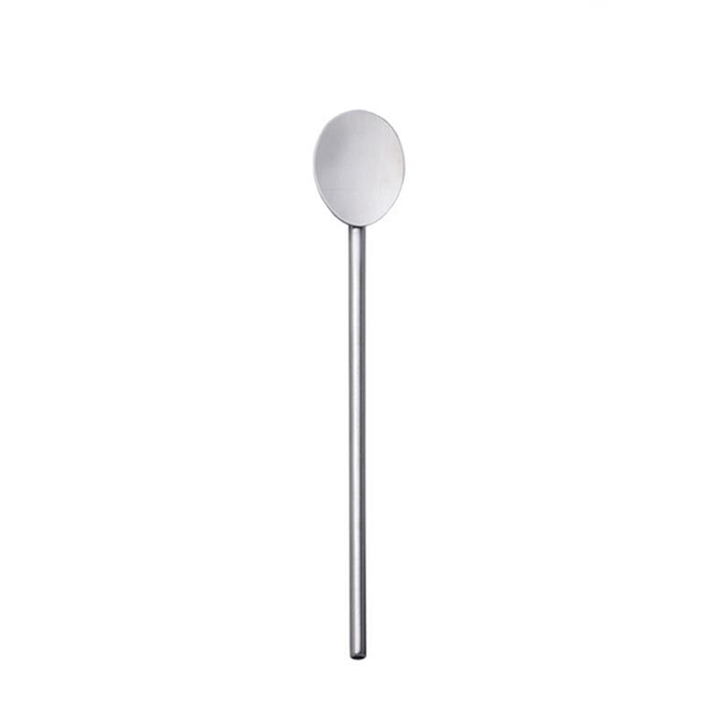 Mixing Spoon Stainless Steel Long Handle Bar Spoon Cocktail Stirrer Stirring Rod Cocktail Drink Swizzle Stick Bartender Tools