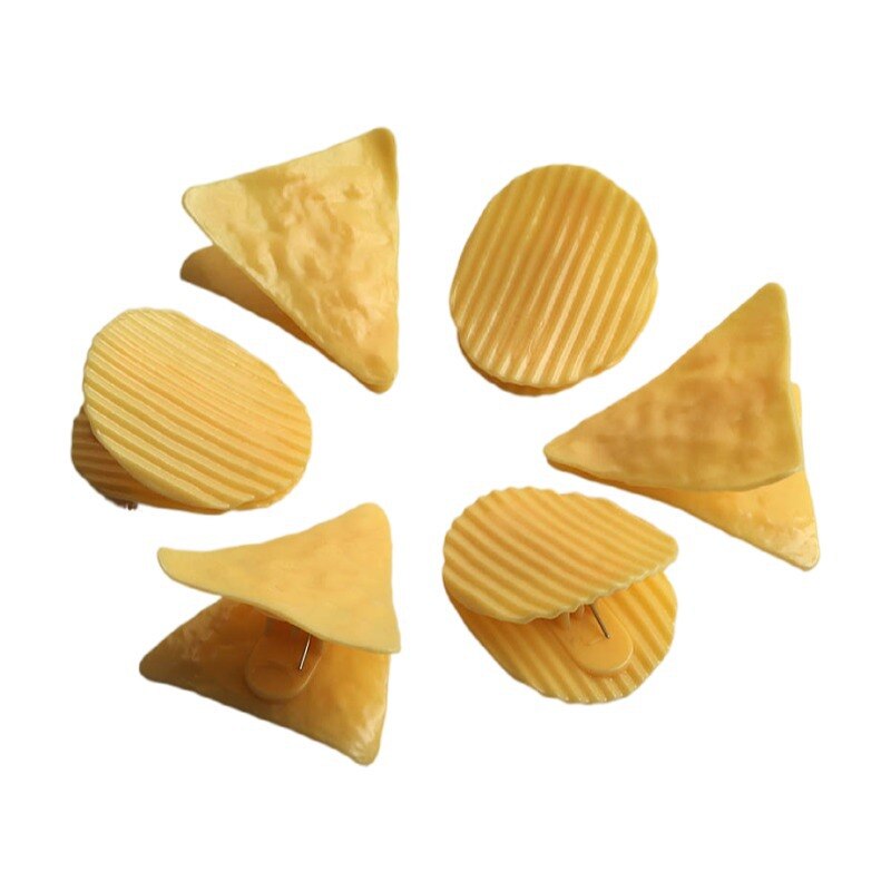 6 Stks/partij Aardappel Chips Plastic Zak Chip Clips, Vers Voedsel Clips, Foto Bestand Klemmen, seal Grip Voor Keuken Seal