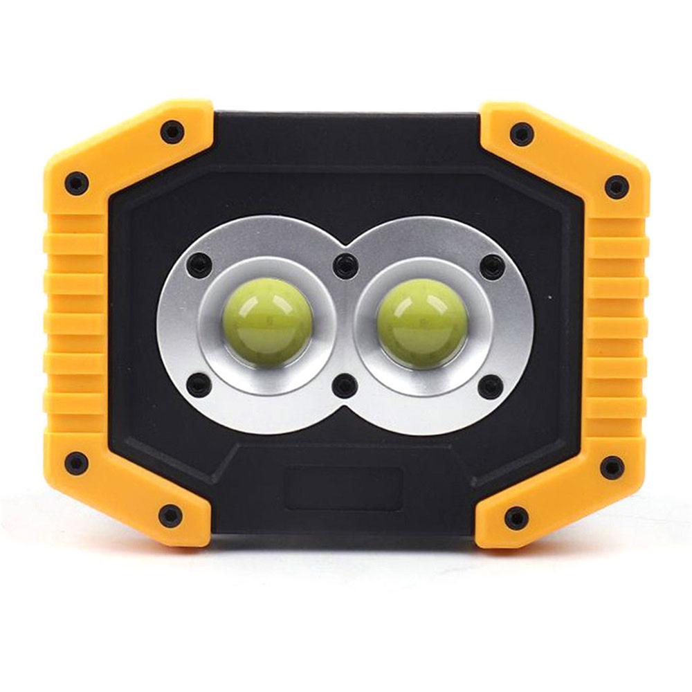 DC 5V LED COB Work Light IP65 Waterproof 3 Modes Square Storeroom Construction Site Garden Night Fishing Camping Emergency Lamp: Style 1