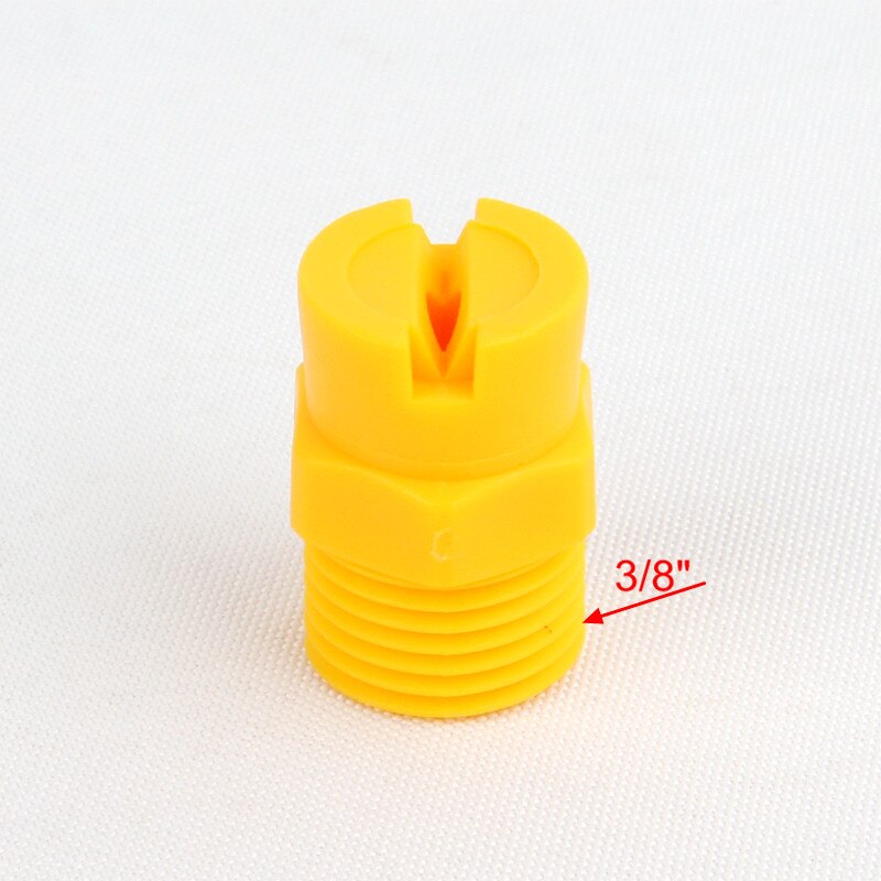 5 stk blæserdyse 1/8 &quot; 1/4 &quot; 3/8 &quot; 1/2 &quot; plastsprinkler til kemisk ætsemaskine industriel rengøring vaskestøvfjernelse: 3 l 8 tommer